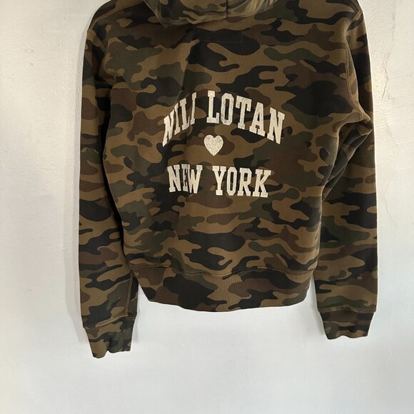 Nili Lotan Army Print Callie Hoodie - Picture 4 of 5